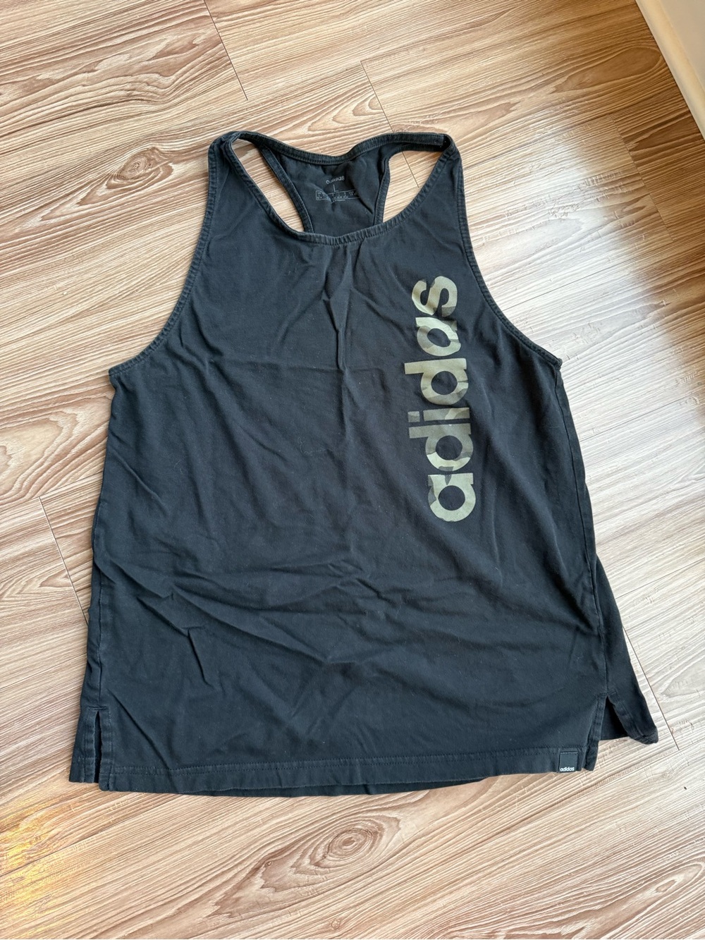 Women’s Adidas Black Workout Tank Top – Size Large